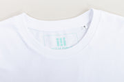 T-shirt, white signature-logo