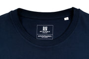 AIPxSCS T-shirt pocket, navy blue